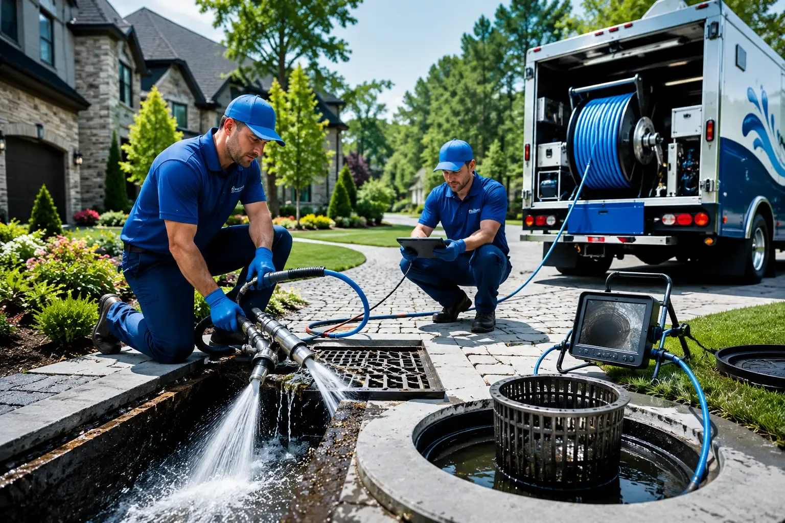 Local outdoor drain cleaning professionals in Hinckley, OH