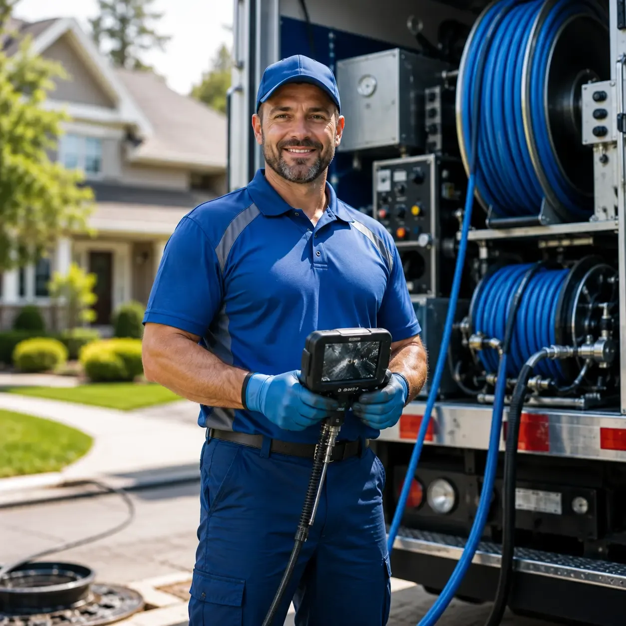 Local outdoor drain cleaning specialists in Hinckley, OH